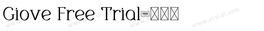 Giove Free Trial字体转换